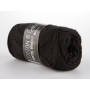 Mayflower Cotton 8/4 Garnpakke Unicolor 1443 Sort / Svart - 20 stk