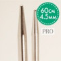 Drops Pro Rundpinner Messing 60cm 4.50mm / 23.6in US7
