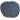  Albuelapper Semsket Skinn Oval Marine 10,5x13,2 cm - 2 stk