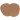 Albuelapper Imitert Semsket Skinn Oval Brun 10,5x13,2 cm - 2 stk