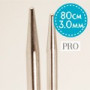Drops Pro Rundpinner Messing 80cm 3.00mm / 31.5in US2½