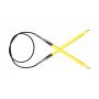 KnitPro Trendz Rundpinner Akryl 60cm 6,00mm / 23.6in US10 Yellow