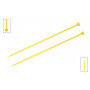 KnitPro Trendz Strikkepinner / Genserpinner Akryl 25cm 6,00mm / 9.8in US10 Yellow