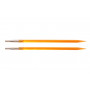 KnitPro Trendz Utskiftbare Rundpinner Akryl 13cm 4,00mm US6 Orange