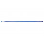 KnitPro Trendz Enkel heklenål i akryl 30 cm 6,50 mm blå for tunisisk hekling / hekling