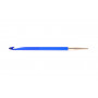 KnitPro Trendz Udskiftelige Hæklenåle Akryl 6,50mm Blue til Tunesisk hækling / Hakning