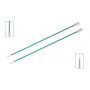 KnitPro Zing Strikkepinner / Genserpinner Aluminium 25cm 8,00mm / 9.8in US11 Emerald