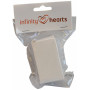 Infinity Hearts T-pins for blokkering 50x14mm - 100 stk