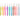 Infinity Hearts Rainbow XL Heklenålsett 13,5cm 2-8mm 11 størrelser