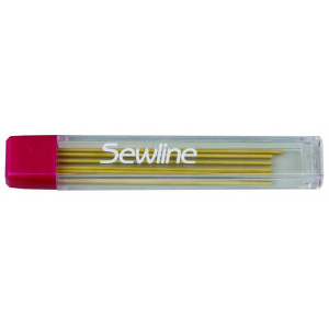 Sewline Refill stifter til trykkblyant Gul - 6 stk.