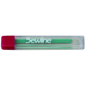Sewline Refill stifter til trykkblyant Grnn - 6 stk.