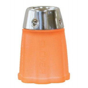 Clover Fingerbll Oransje Silikon / Gummi med metall 14,5mm