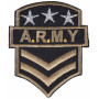 Strykemerke Army A.R.M.Y 7x6cm - 1 stk