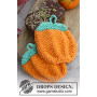 Roasted Pumpkin by DROPS Design - Grytekluter Halloween Strikkeoppskrift