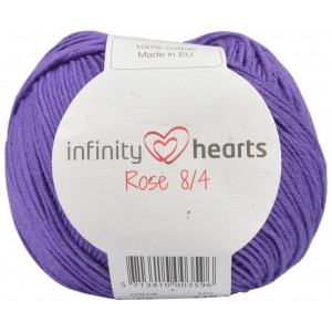 Infinity Hearts Rose 8/4 Garn Unicolor 56 Mørk Lilla