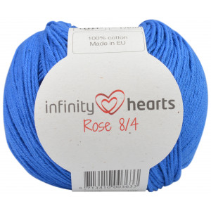 Infinity Hearts Rose 8/4 Garn Unicolor 101 Koboltblå