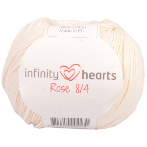 Infinity Hearts Rose 8/4 Garn Unicolor 172 Natur