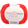 Infinity Hearts Rose 8/4 Garn Unicolour 19 Rødt