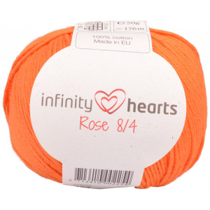 Infinity Hearts Rose 8/4 Garn Unicolor 193 Oransje