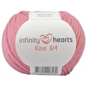 Infinity Hearts Rose 8/4 Garn Unicolour 29 Gammelrosa