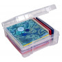 ArtBin Plastboks til Stoff/Filt og tilbehør Transparent 16x17x5,5cm