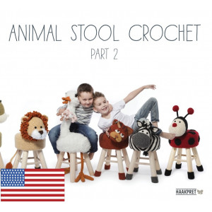 Bilde av Animal Stool Crochet Part 2 - Engelsk - Bok Av Anja Toonen