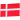 Strykejernsetikett Flagg Danmark 4x6cm - 1 stk.
