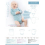 MiniKrea Snittmønster 11411 Baby Body str. 0-3 år