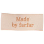 Label Made by Farfar Sandfarge - 1 stk