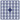Pixelhobby Midi-perler 151 marineblå 2x2mm - 140 piksler