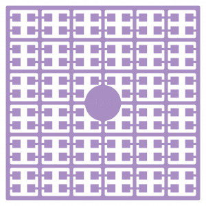 Bilde av Pixelhobby Midi-perler 124 Lys Lavendel 2x2mm - 140 Piksler