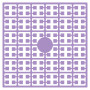 Pixelhobby Midi-perler 124 Lys lavendel 2x2mm - 140 piksler