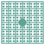 Pixelhobby Midi Perler 401 Mintgrønn 2x2mm - 140 pixels