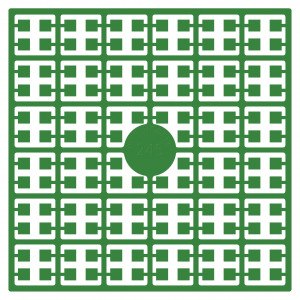 Bilde av Pixelhobby Midi Perler 245 Grønn 2x2mm - 140 Pixels
