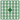 Pixelhobby Midi Perler 345 Mørk smaragdgrønn 2x2mm - 140 pixels