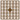 Pixelhobby Midi-perler 176 brun 2x2mm - 140 piksler