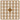 Pixelhobby Midi-perler 177 Lysebrun 2x2mm - 140 piksler