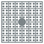 Pixelhobby Midi-perler 120 sølvgrå 2x2mm - 140 piksler