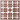 Pixelhobby XL Perler 130 Mørk mahognibrun 5x5mm - 60 piksler