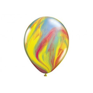 Bilde av Bini Balloons Ballonger Latex Flerfarget Ø26cm - 100 Stk