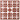 Pixelhobby XL Perler 353 Rød Kobber 5x5mm - 60 piksler