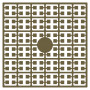 Pixelhobby Midi Perler 549 Mørk Mokkabeige 2x2mm - 140 pixels
