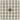 Pixelhobby Midi Perler 549 Mørk Mokkabeige 2x2mm - 140 pixels