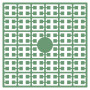 Pixelhobby Midi Perler 503 Lys Dus Grønn 2x2mm - 140 pixels