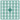 Pixelhobby Midi Perler 501 Mørk Sjøgrønn 2x2mm - 140 pixels