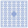 Pixelhobby Midi Perler 467 Babyblå 2x2mm - 144 pixels