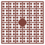 Pixelhobby Midi Perler 454 Mørk Rødbrun 2x2mm -140 pixels