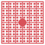 Pixelhobby Midi Perler 448 Meget mørk rosa 2x2mm - 140 pixels