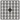 Pixelhobby Midi Perler 412 Meget mørk Mokka 2x2mm - 144 pixels 