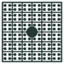 Pixelhobby Midi Perler 396 Ekstra Mørk Dyp Skogsgrønn 2x2mm - 144 pixels